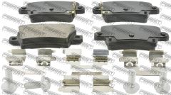 КОЛОДКИ ТОРМОЗНЫЕ ЗАДНИЕ КОМПЛЕКТ