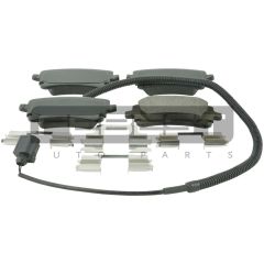 КОЛОДКИ ТОРМОЗНЫЕ ЗАДНИЕ КОМПЛЕКТ