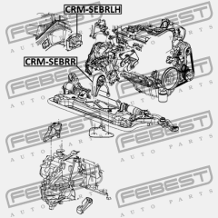 ПОДУШКА ДВИГАТЕЛЯ ЛЕВАЯ