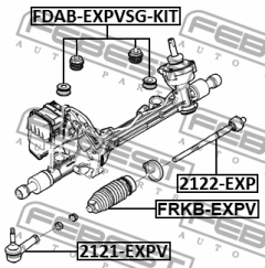 ПЫЛЬНИК РУЛЕВОЙ РЕЙКИ