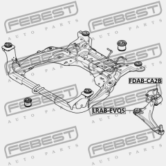 САЙЛЕНТБЛОК ПЕРЕДНИЙ ПЕРЕДНЕГО РЫЧАГА