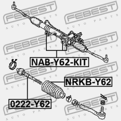 САЙЛЕНТБЛОК РУЛЕВОЙ РЕЙКИ (КОМПЛЕКТ)
