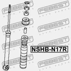 ПЫЛЬНИК ЗАДНЕГО АМОРТИЗАТОРА