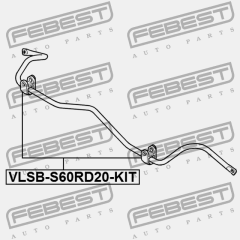 ВТУЛКА ЗАДНЕГО СТАБИЛИЗАТОРА КОМПЛЕКТ D20